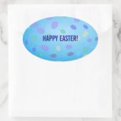 Coördineren van Egg Sticker voor Pasen Favoriet Ta (Tas)