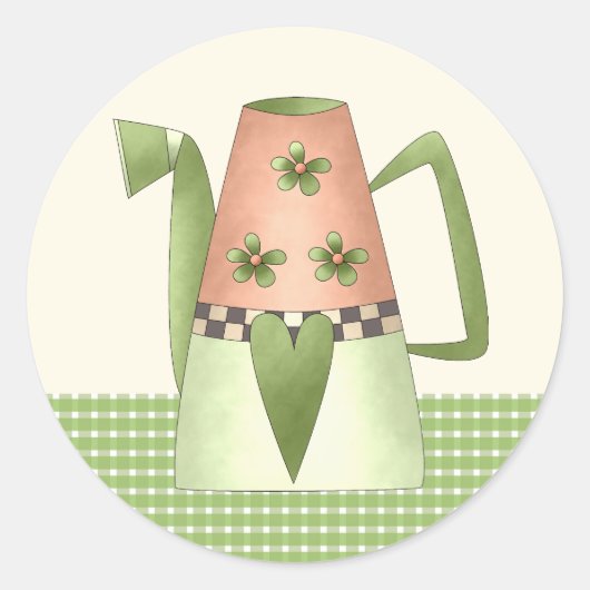 Coördinerende afdichtingen van de envelop van het ronde sticker (Voorkant)