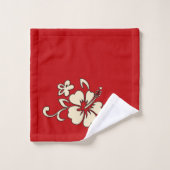 Coordonnée florale de ketmie hawaïenne de Malia - (Gant de toilette)