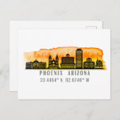 Coordonnées de la carte Phoenix Skyline (Devant / Derrière)
