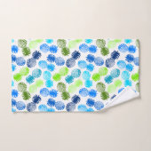 Coordonnées tropicales hawaïennes d'ananas de (Serviette à main)