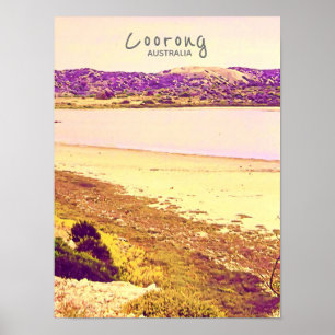 Coorong National Park Australië reis Poster