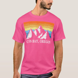 Coos Bay Oregon Mountain Hiking Souvenir P T-shirt