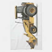 Coosterst Construction Excavator Digger Theedoek (Verticaal)