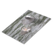 Coot and Chick-laptop Notitieblok (Schuin)