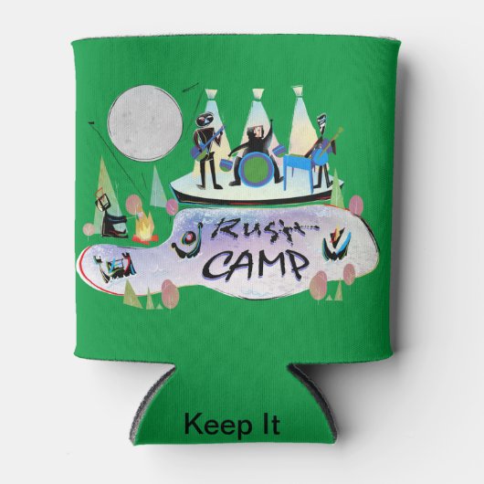 Coozie RushCamp! (Voorkant)