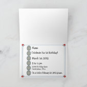 Cop-auto van politie-interceptor bedankkaart (Binnen)