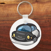 Cop Car Sleutelhanger (Voorkant)