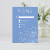 Cop Cot Central Park New York City Wedding RSVP (Staand voorkant)