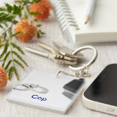Cop Sleutelhanger (Voorkant Rechts)