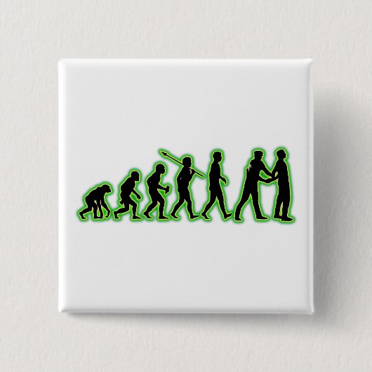 Cop Vierkante Button 5,1 Cm (Voorkant)