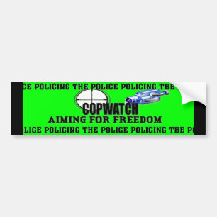 COP WATCH BUMPERSTICKER