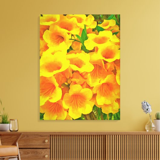 Copa de Oro Art Canvas Afdruk (Insitu (Woonkamer))