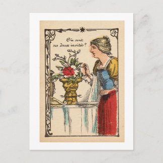 Copa de Rubin II / Rubin's vase II Briefkaart