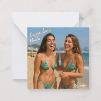 Copacabana Baila - Kuvert Notitiekaartje