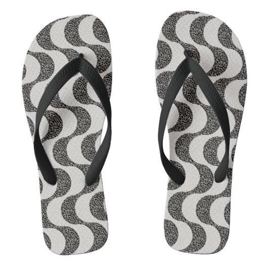 Copacabana Beach Rio de Janeiro Tile Teenslippers (Voetbed)