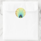 Copacabana Fractal Ronde Sticker (Tas)