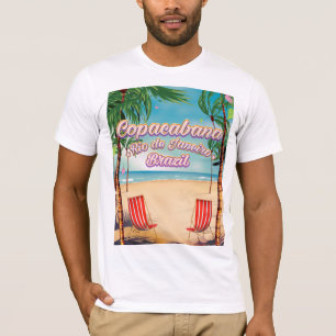 Copacabana, Rio de Janeiro reis strand poster T-shirt