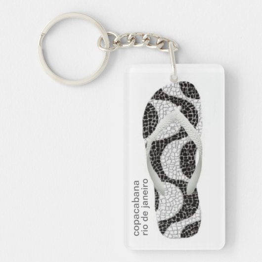 Copacabana sandaal sleutelhanger (Voorkant)