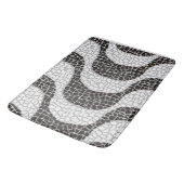 Copacabana Sidewalk Brazilian pattern Badmat (Gekanteld)