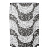 Copacabana Sidewalk Brazilian pattern Badmat (Voorkant Verticaal)