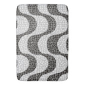 Copacabana Sidewalk Brazilian pattern Badmat (Voorkant Verticaal)