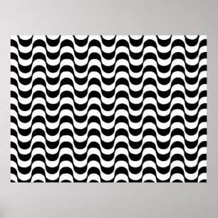 Copacabana strand, Braziliaanse stoep. Poster