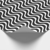 Copacabana Waves Abstracte kunst Cadeaupapier (Hoek)