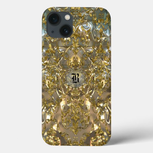 Copachatlin-Damaskmonogram Case-Mate iPhone Case (Achterkant)
