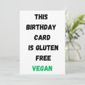 copain de cartes d'anniversaire drôle (Debout devant)