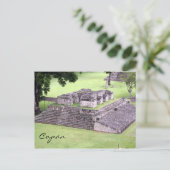 copán ruins briefkaart (Staand voorkant)