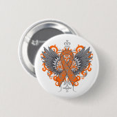COPD Awareness Cool Wings Ronde Button 5,7 Cm (Voorkant /achterkant)