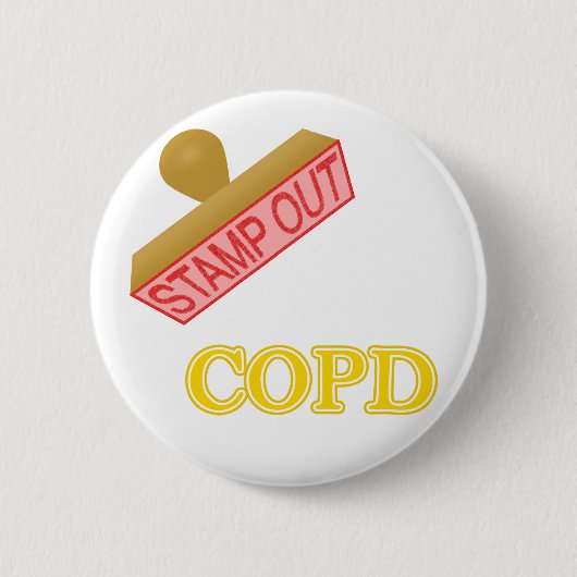 COPD RONDE BUTTON 5,7 CM (Voorkant)
