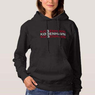 COPENHAGEN Deense vlag Hoodie
