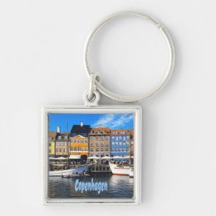 Copenhagen Denmark Capital Homes Nyhavn Sleutelhanger
