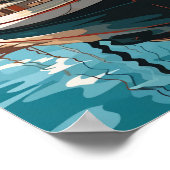 Copenhagen, Denmark Poster (Hoek)