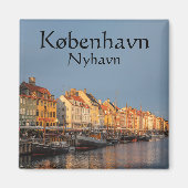 Copenhagen Denmark Souvenir Magneet (Voorkant)