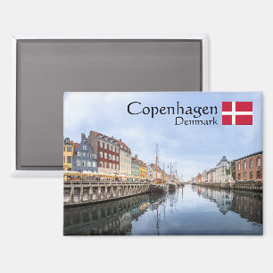 Copenhagen Nyhavn Souvenir Magneet