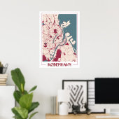 Copenhague BIG Classic Map Poster RB (Bureau à domicile)