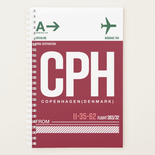Copenhague - Planificateur de voyage 2026 (Devant)