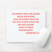 COPERNICUS-citaat Muismat (Met muis)