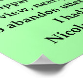 copernicuscitaat poster (Hoek)