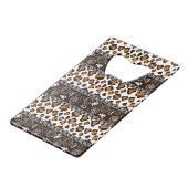 Copie africaine avec le motif de peau de guépard (Dos Angle)