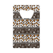 Copie africaine avec le motif de peau de guépard (Dos)