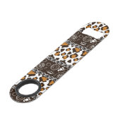 Copie africaine avec le motif de peau de guépard (Dos Angle)