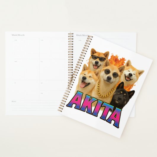 Copie Akita (Devant avec enveloppe)