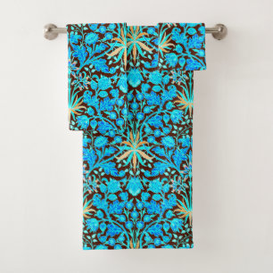 Copie, Aqua et brun de jacinthe de William Morris
