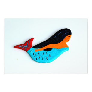 copie bleue de photo de sirène