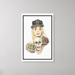 Copie chicano d'art de toile d'art