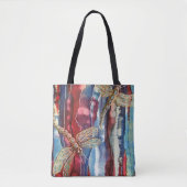 Copie d'art, libellules, sac à provisions de (Devant)